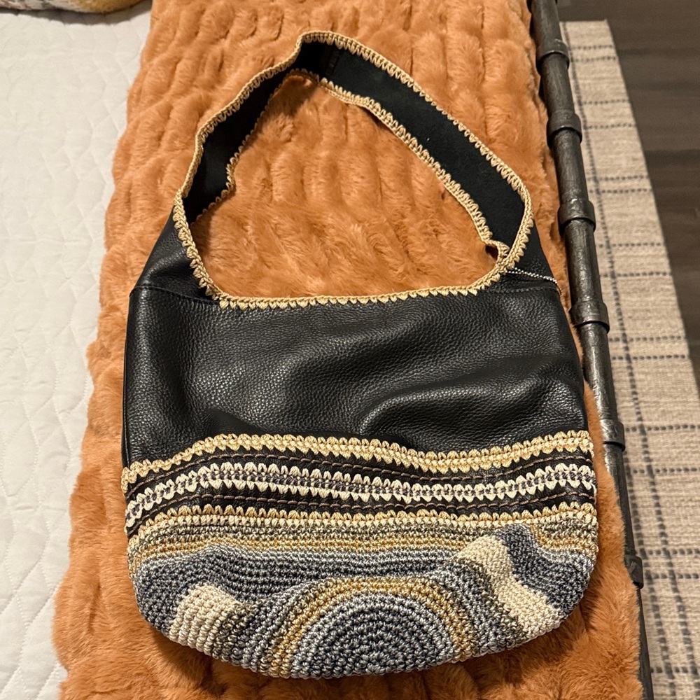 The SAK  Black and Tan Women's tote